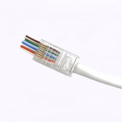 Modularkontakt för enklare anslutning Cat6