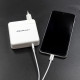 Qoltec USB-C laddare 96W, PD (5-20V), Vit