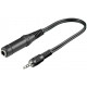 Audio Cable, 3.5mm to 6.35mm, (ma-fe)