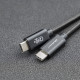 USB-C till USB-C PD 240W, 1m (USB 2.0)
