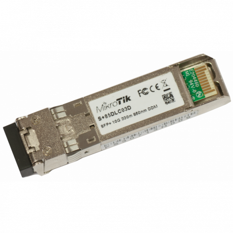 MikroTik SFP+ modul S+85DLC03D, MM, 300m, 10G