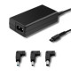 Power adapter designed for HP (65W, 3 DC plugs)