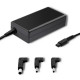 Power adapter designed for DELL (65W, 3 DC plugs)