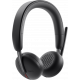 Dell Wireless Headset WL3024 - Headset - på örat - vertikal - Bluetooth - trådlös - Zoomcertifierad, Certifierad för Micros