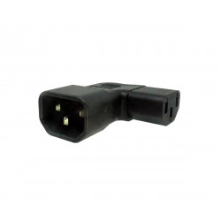 Power Adapter C13 - C14 Side Angled Right