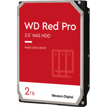 WD Red Pro 2TB 3.5" 7200rpm SATA-600