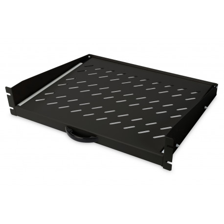 Digitus Professional, Utdragbar rackhylla 19" (2U)